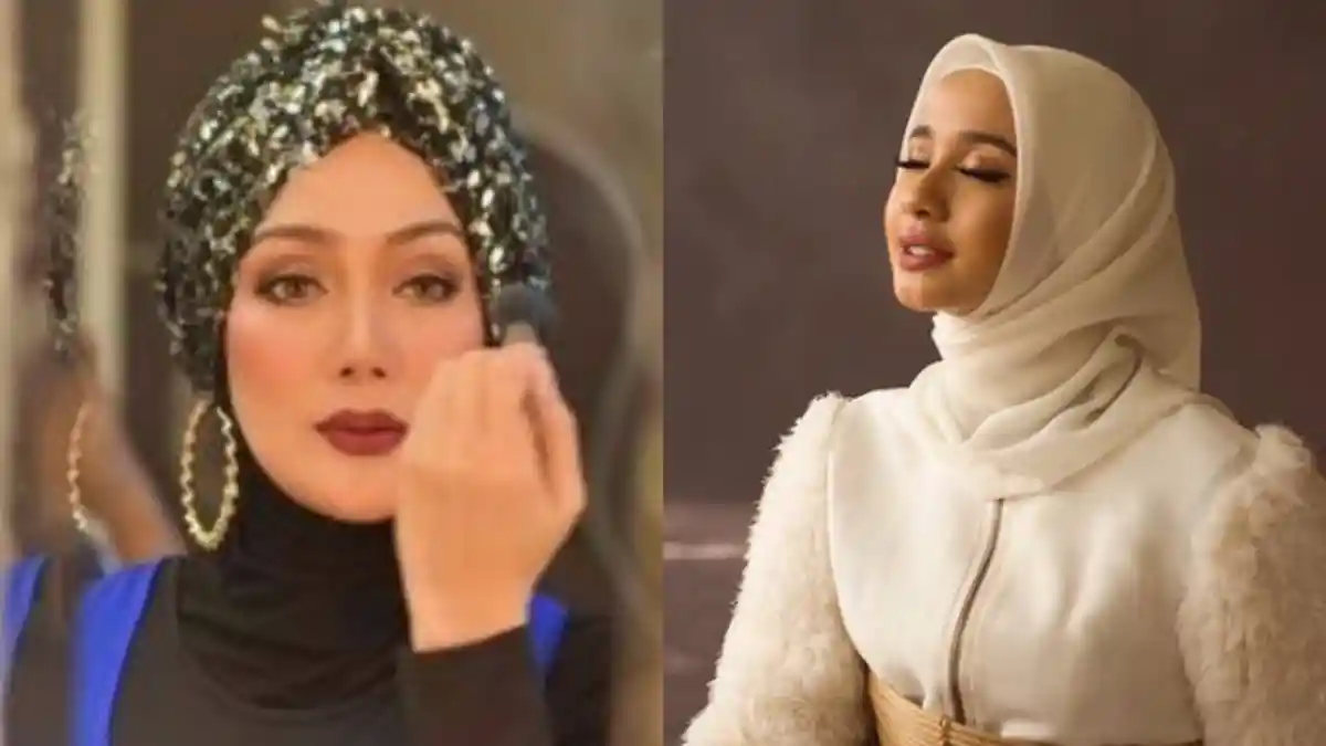 Tak Kalah Modis dari Laudya Chintya Bella, Ini 3 Gaya Hijab Mantan Istri Engku Emran
