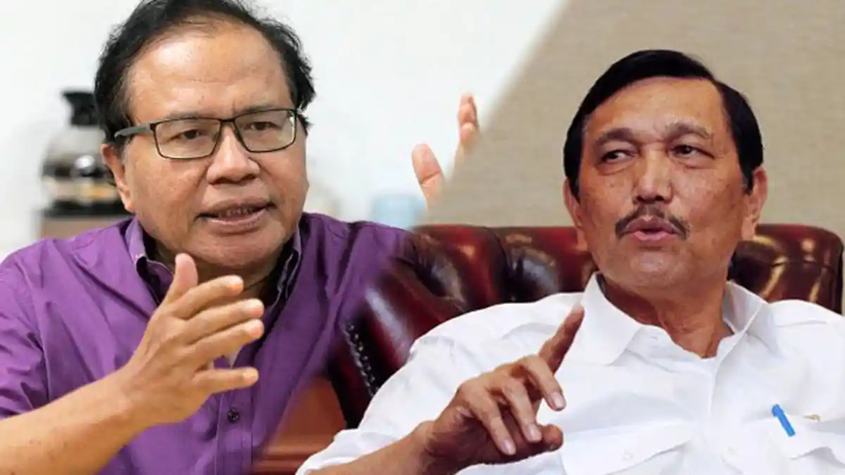Rizal Ramli Datang ke HUT Luhut Meski Dulu Sebut LBP Politisi Kaleng, Tuding Pimpin Jokowi 3 Periode