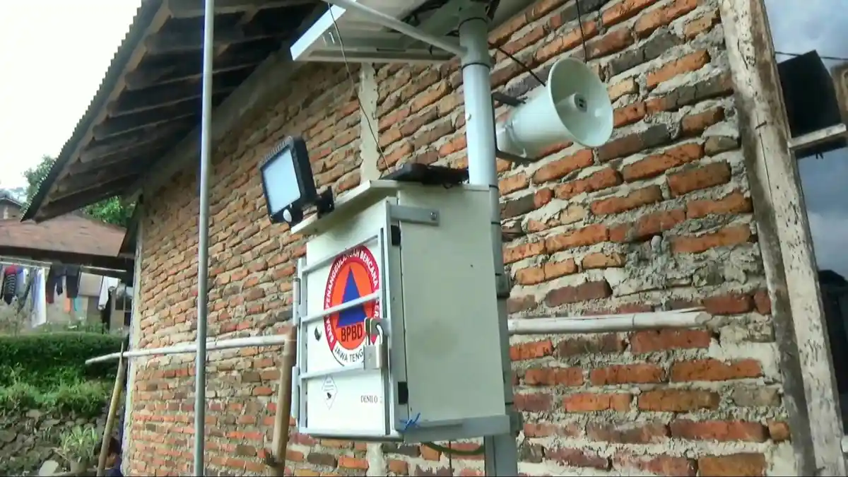 Warga Pemalang Selalu Deg-degan Kalau Dengar Sirine EWS