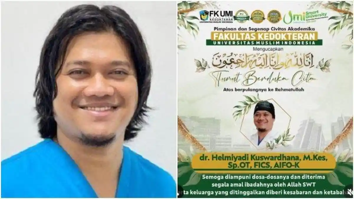 Sosok dr Helmiyadi, Selebgram Dokter Humoris Meninggal Dunia Usai Terkena Serangan Jantung