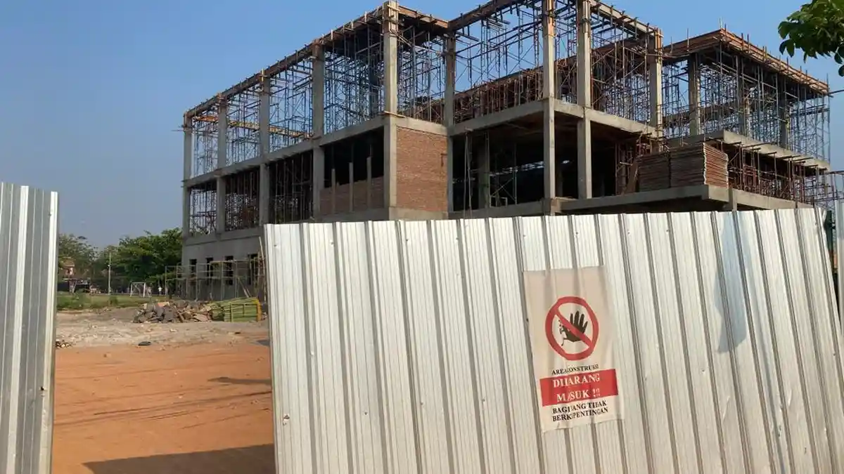Pembangunan Gedung Perpusda Kota Pekalongan Capai 54 Persen