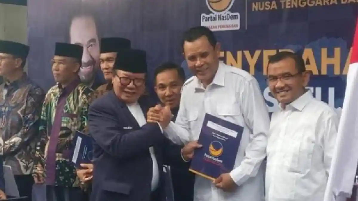Nasdem Resmi Dukung Pasangan Jarot-Ansori di Pilkada Sumbawa