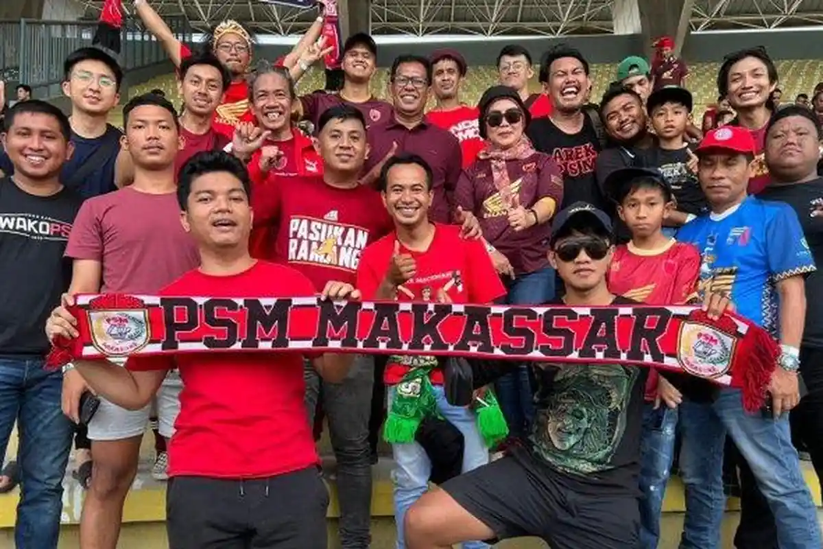 Suporter PSM Makassar di Jawa Timur Kecewa Laga Lawan Madura United Tanpa Penonton