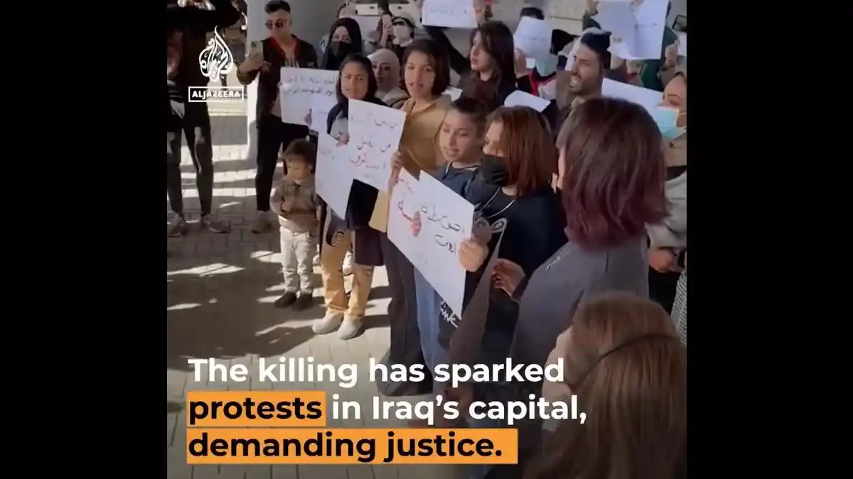 Demo di Irak Pecah setelah Seorang YouTuber Perempuan Tewas Dicekik Ayahnya