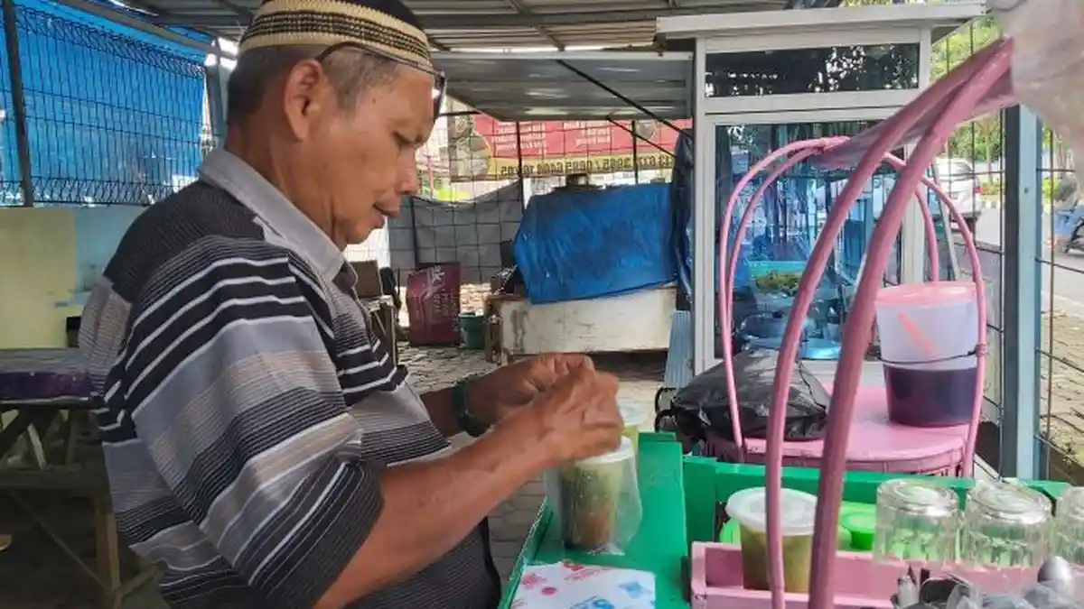 Kuliner Lampung, Dawet Ayu Khas Banjarnegara di Kampus Unila yang Maknyus