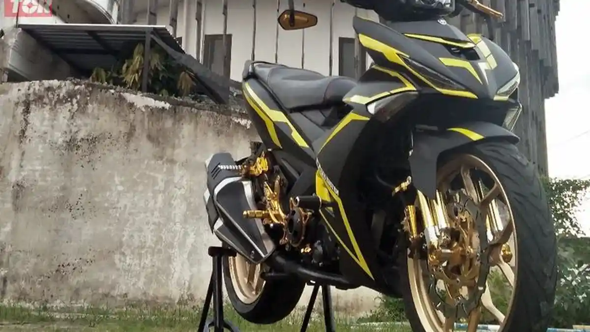 Motor Bos Alexis Custom Ini Harga Knalpotnya Rp 68 Juta, Apa Istimewanya?
