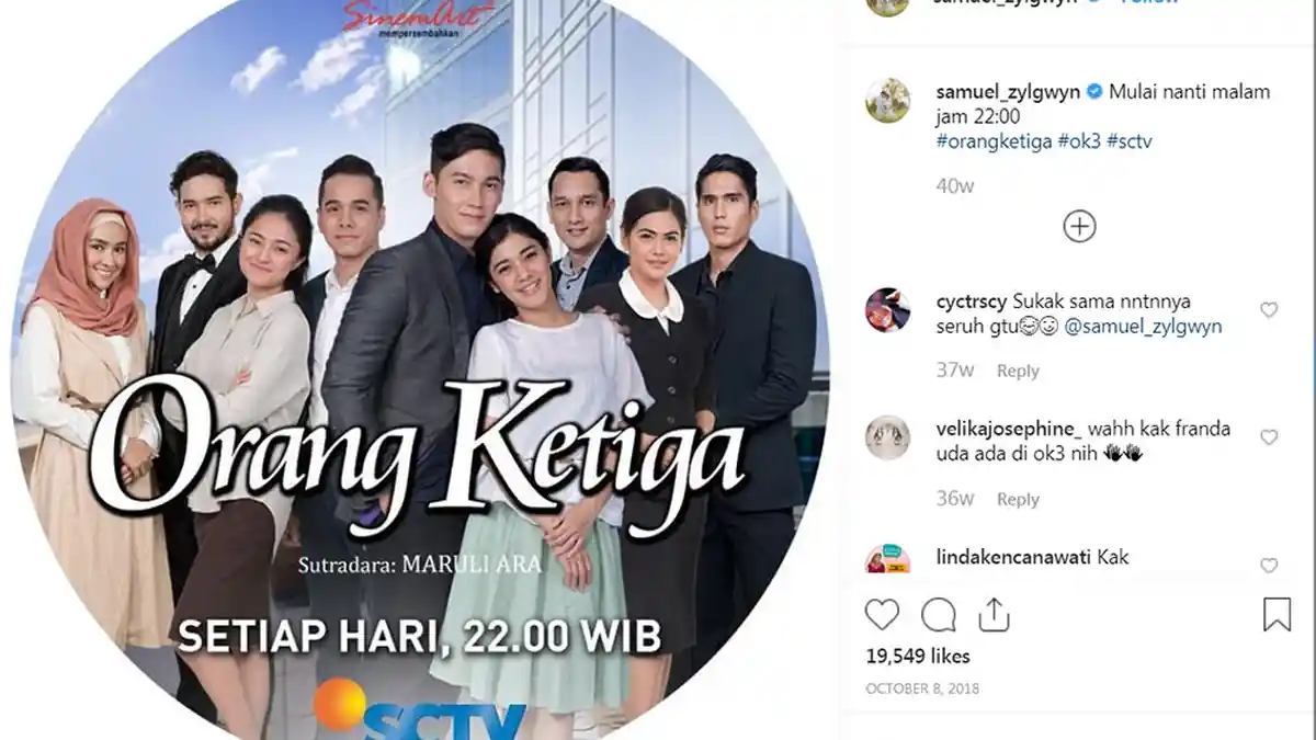 Link Live Streaming dan Sinopsis Orang Ketiga, Senin 22 Juli 2019: Benarkah Yuni Masih Hidup?