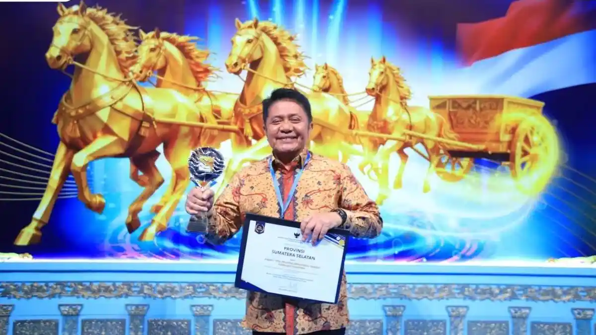 Pemprov Sumsel Raih Dua Penghargaan TPID dan TP2DD Provinsi Terbaik 2025
