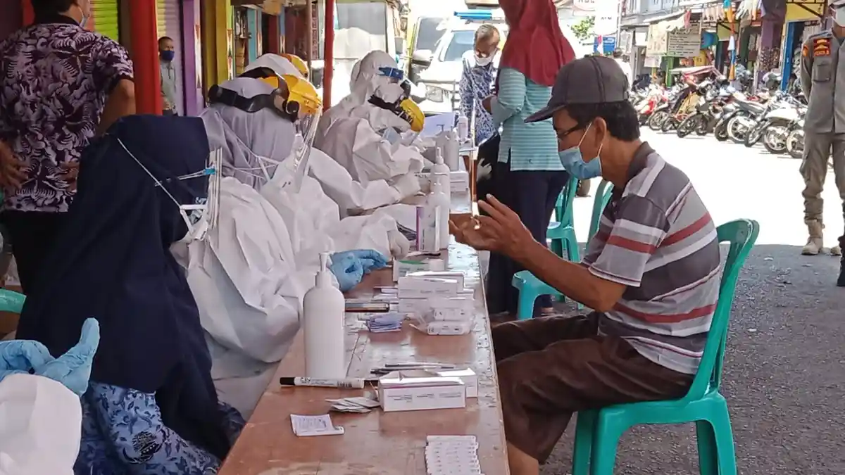 Rapid Test Massal di Tanggamus, 5 Orang Reaktif