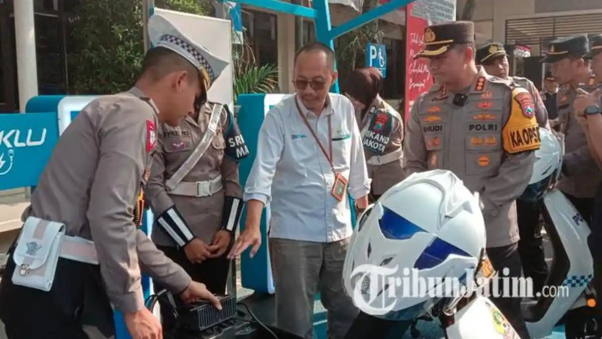 Kerja Sama dengan PLN, Polresta Malang Kota Kini Miliki SPKLU Khusus Kendaraan Dinas
