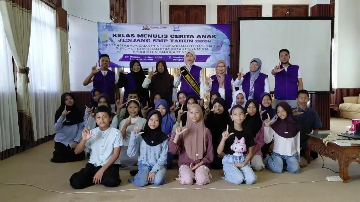 20 Pelajar SMP Dapat Pelatihan Menulis Cerita Anak 