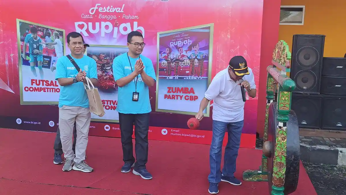 Sosialisasi Cinta Rupiah, BI Purwokerto Ajak Masyarakat Terhindar Dari Uang Palsu