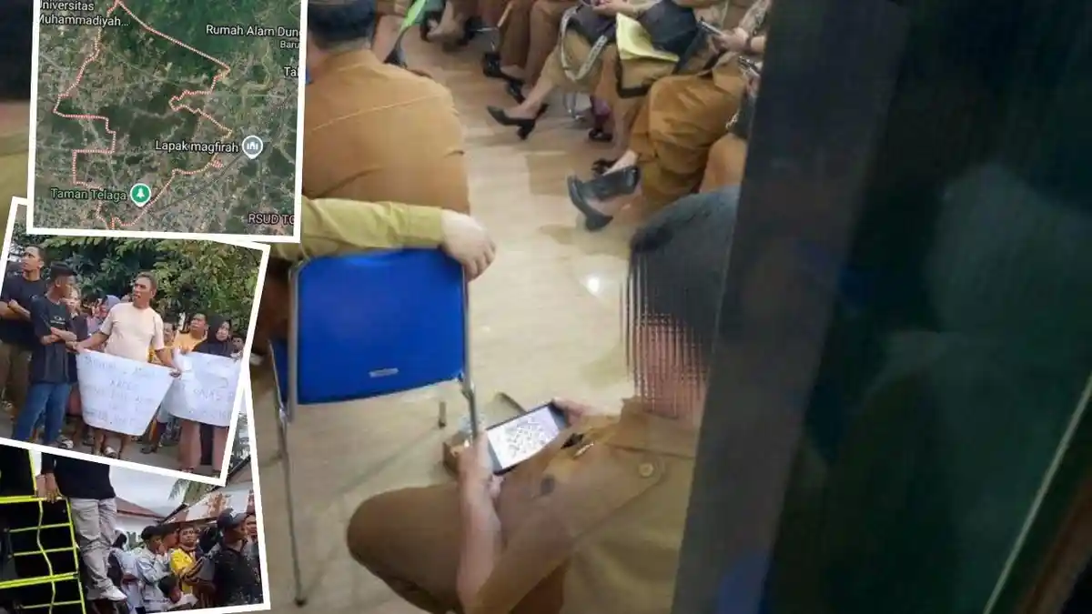 GORONTALO TERPOPULER: ASN Nonton Game Catur saat Rapat - Kecamatan Telaga Akan Masuk Kota Gorontalo