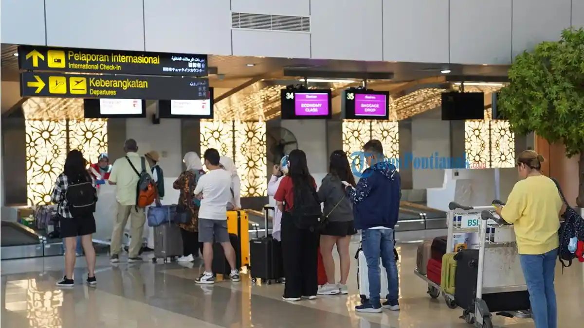 6 Peristiwa Terpopuler Kalbar! Pemadaman Massal, Bagaimana Nasib Penerbangan di Bandara Supadio? - Tribunpontianak.co.id