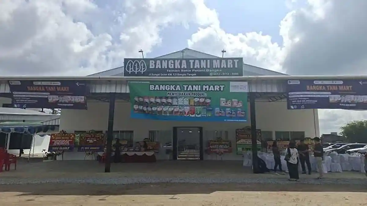Bangka Tani Mart Launching Hari Ini, Menyediakan Berbagai Kebutuhan Pertanian