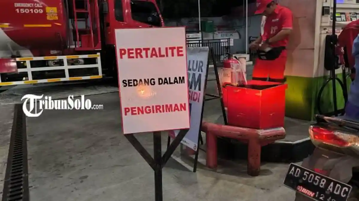 Stok Terbatas, Pertalite Tetap Jadi Buruan Pengendara di Klaten