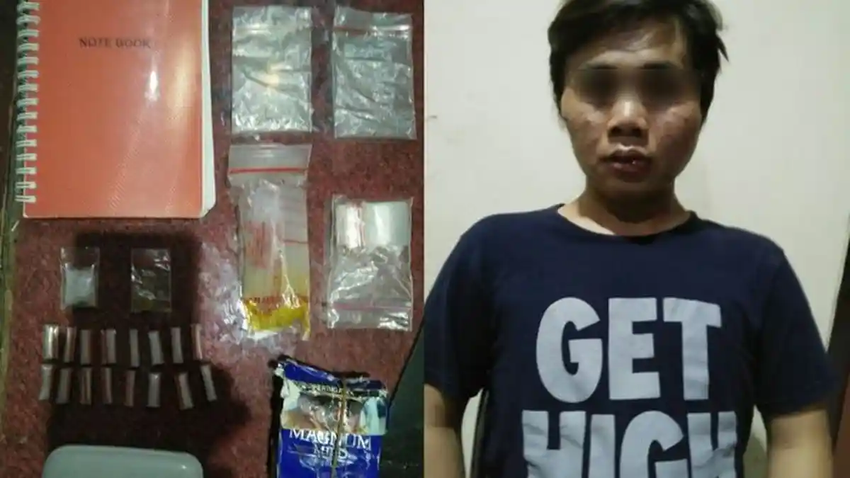 Pengedar dan Pemakai Sabu di OKU Selatan Ini Simpan Sabu di Tanah dalam Rumah