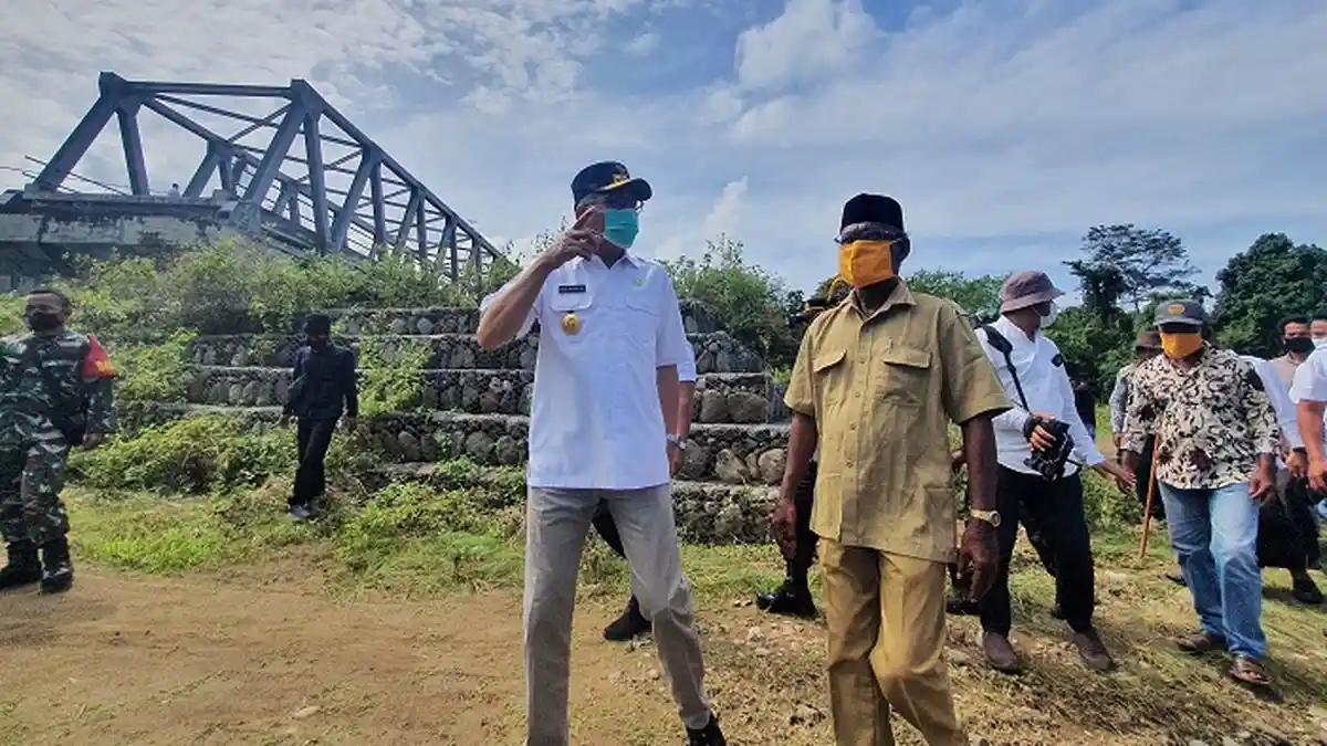 Pembangunan Jembatan Panca Dilanjutkan 2022 
