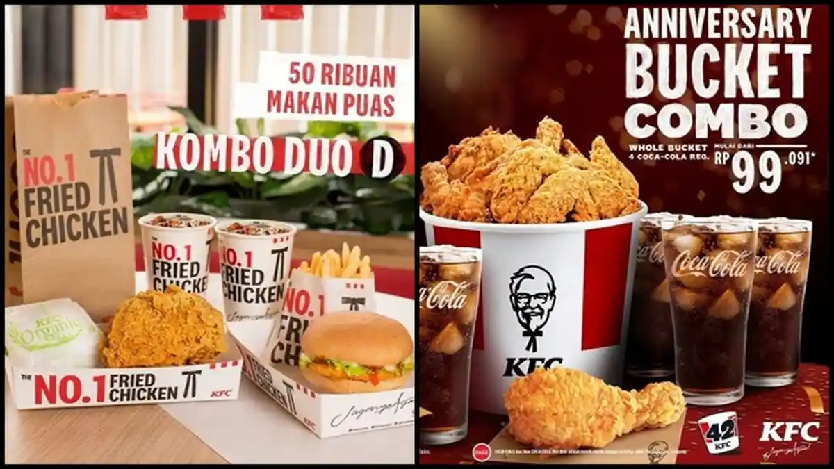 Promo KFC Hari ini Sabtu 30 Oktober 2021, Makan Bareng Keluarga di Akhir Pekan Super Hemat
