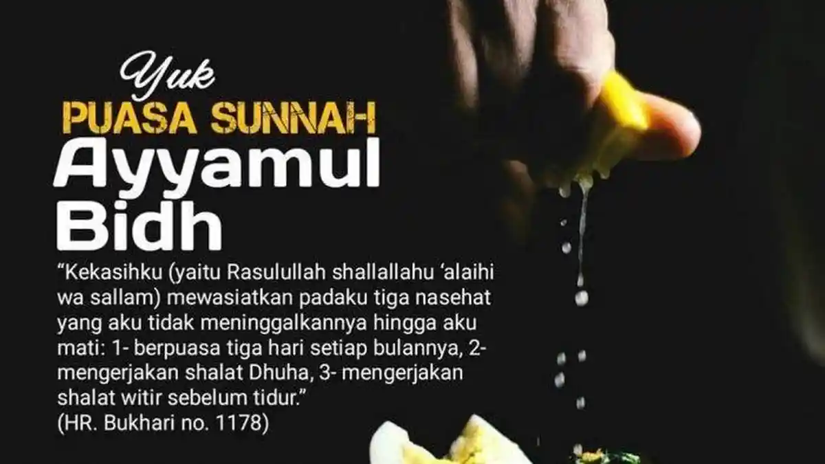 Apa Itu Puasa Ayyamul Bidh? Ibadah Sunah Rasulullah Jatuh Pada 1-3 September 2020
