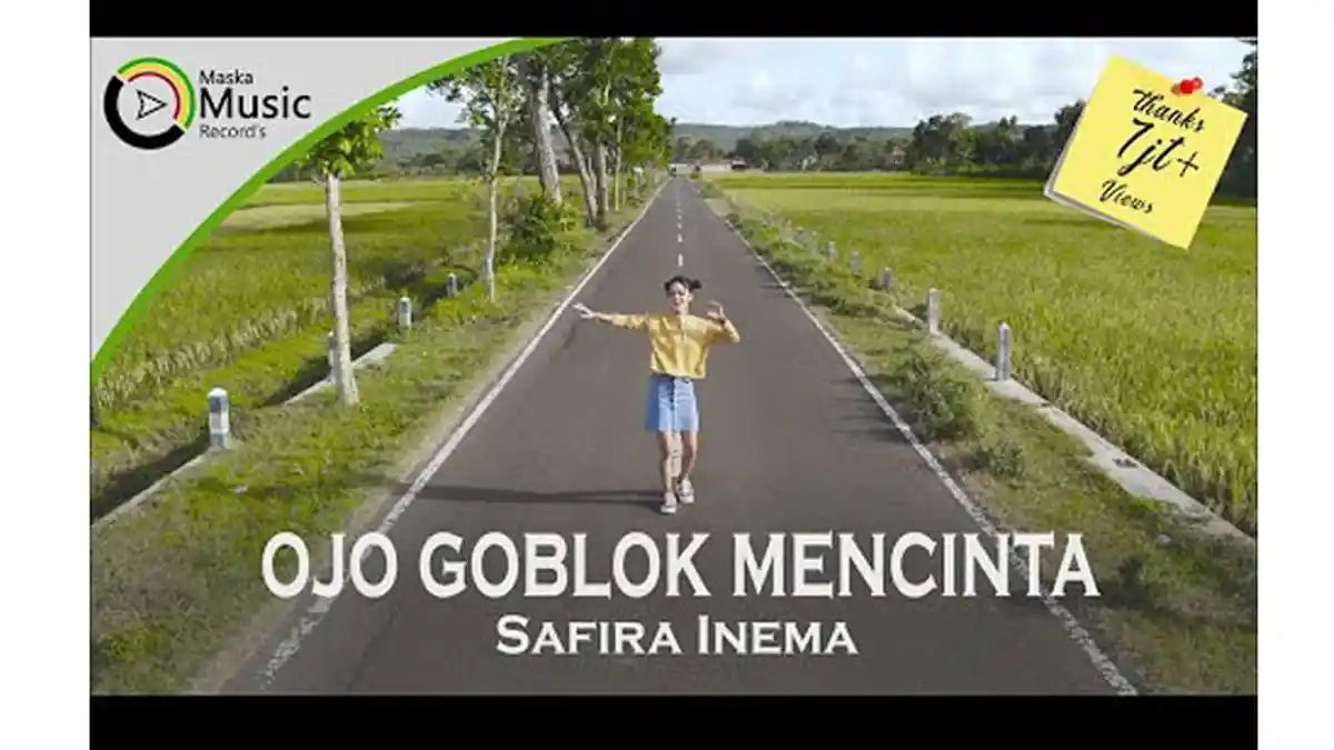 Chord Kunci Gitar Ojo Goblok Mencinta, Video Safira Inema