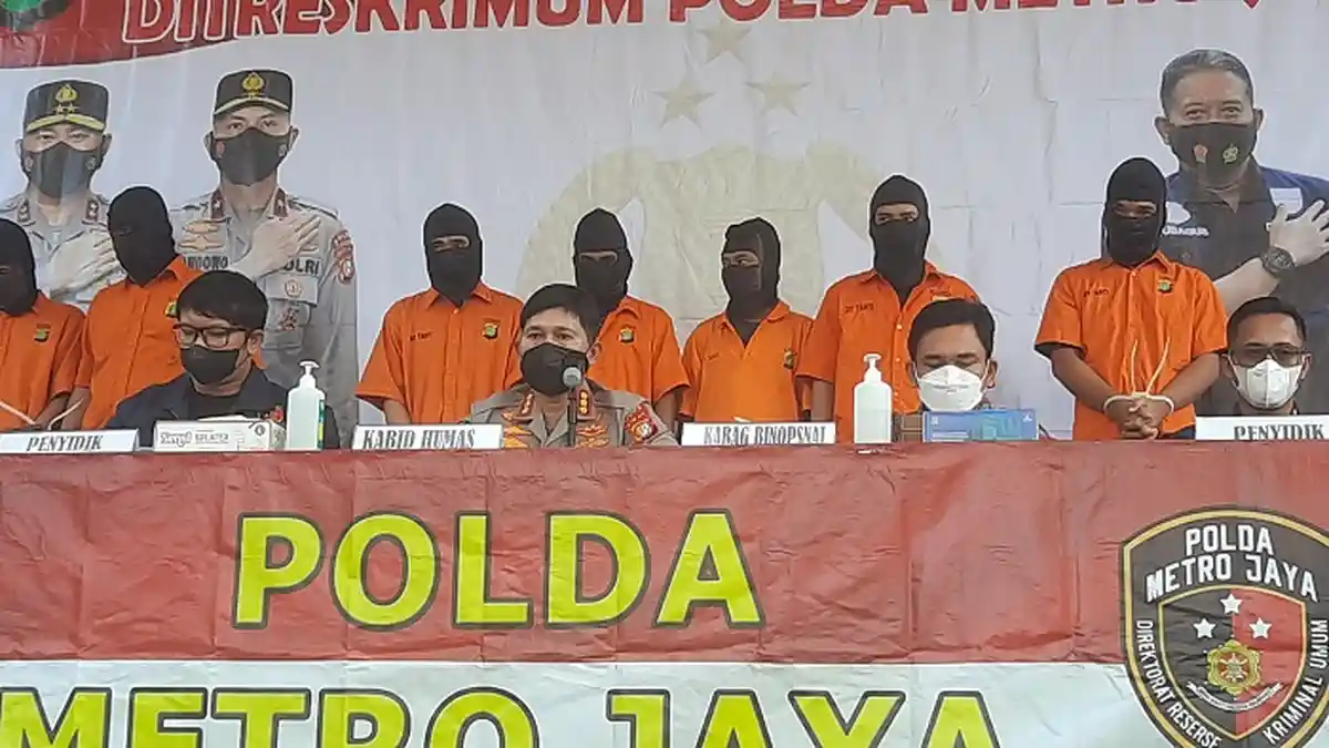 SADIS! Pakai Senjata Api, Komplotan Pencuri Motor Ini tak Segan Tembak Korban