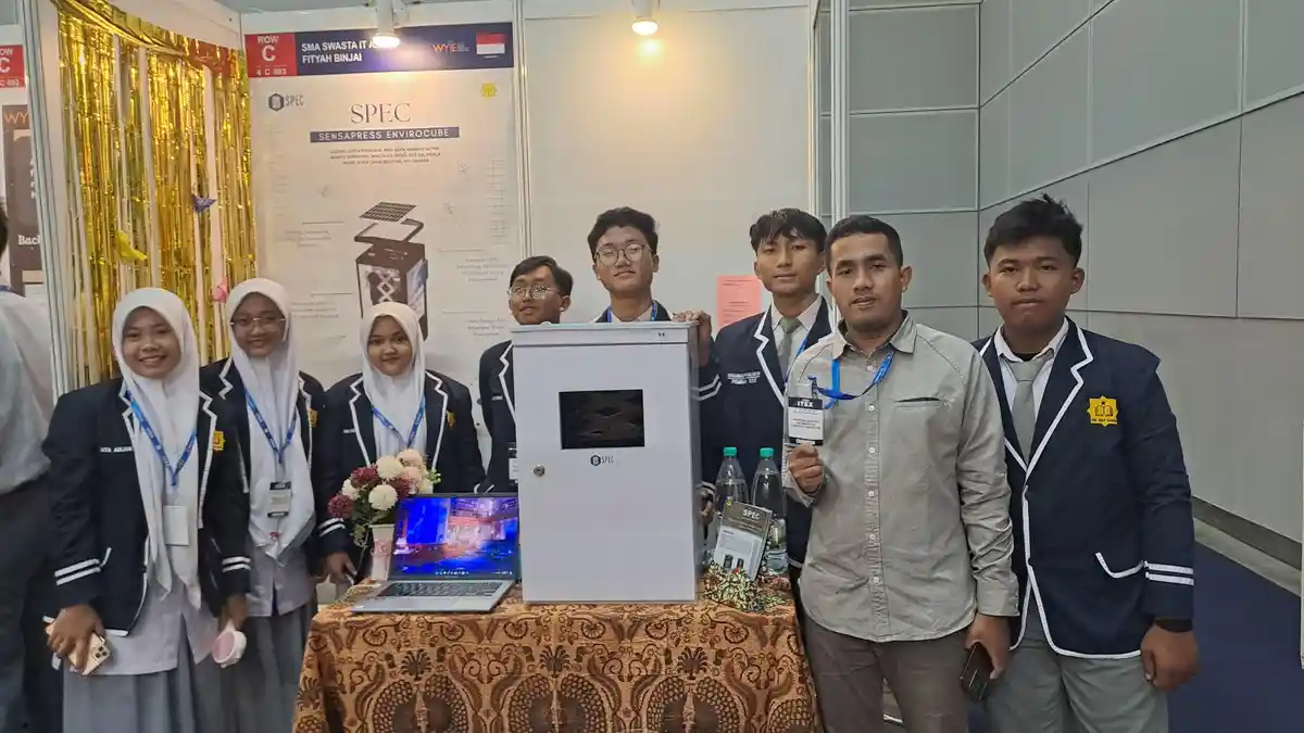 SMA IT Al Fityah Binjai Sabet Silver Medals di WYIE 2024 di Malaysia