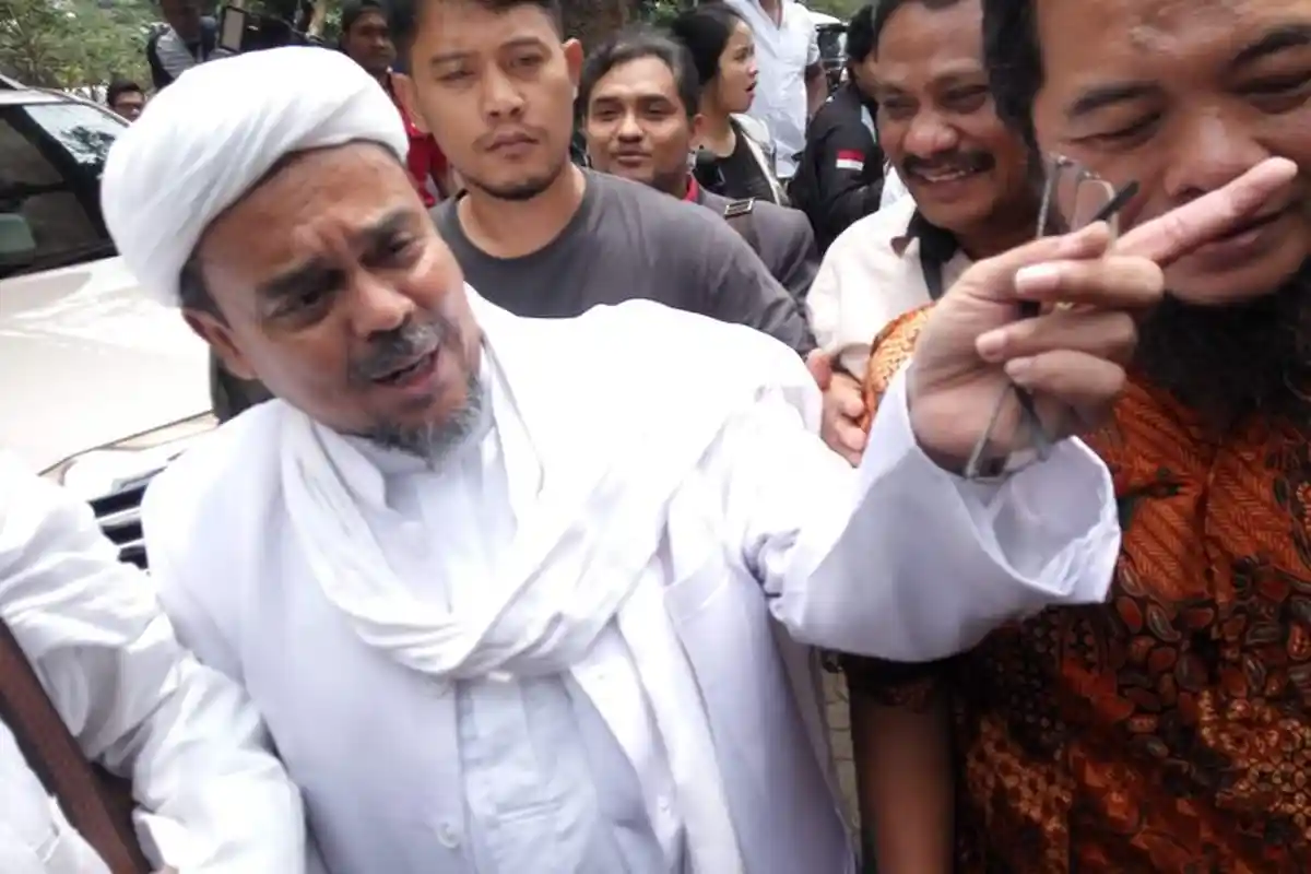 Rizieq Akan Beri Sambutan di Aksi Bela Palestina Lewat Rekaman Suara