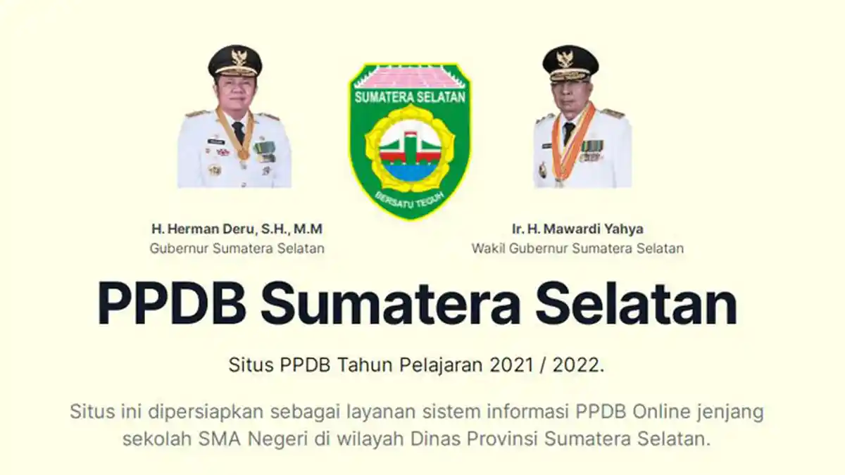 Ini Link, Jadwal, dan Syarat Pendaftaran PPDB SMA di Palembang Sumsel Jalur Zonasi Tahun 2021