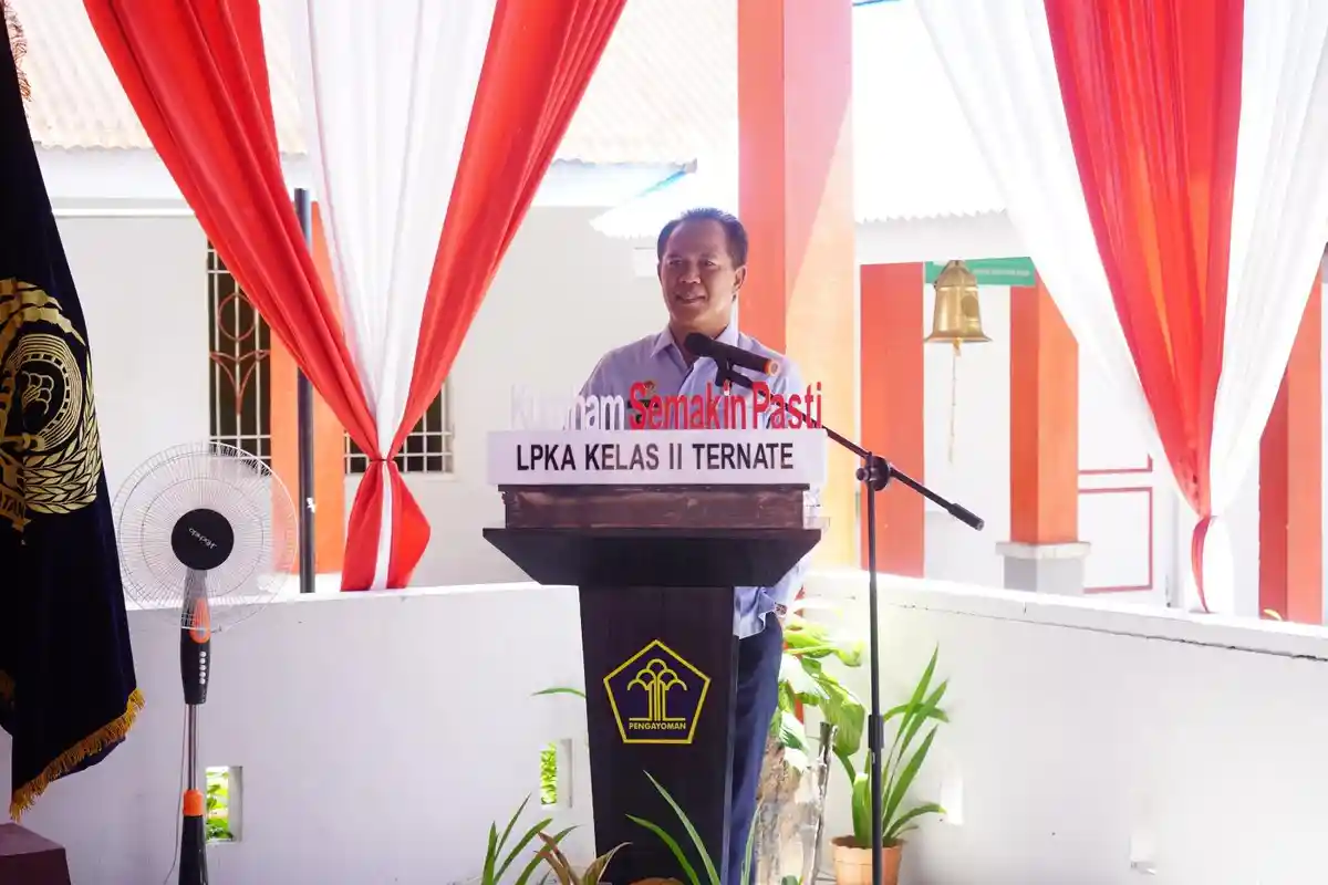 Kakanwil M Adnan Hadiri Penandatanganan Kerjasama Antara LPKA Ternate dengan 8 Mitra Kerja