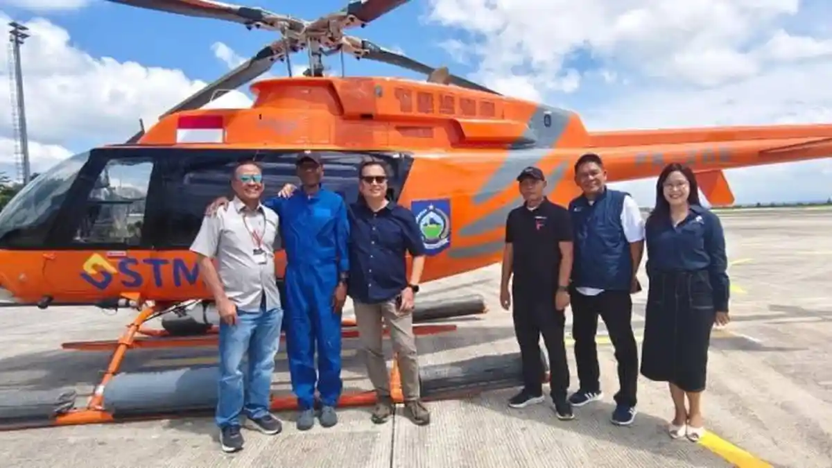 PT STM Sediakan Helikopter untuk Layanan Transportasi dan Evakuasi Medis di MotoGP Mandalika 2025
