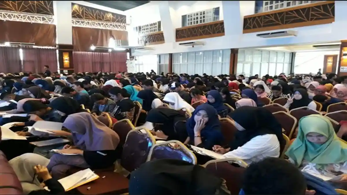 1600 Pelajar SMA di Palembang Ikuti Tes Try Out Masuk UI