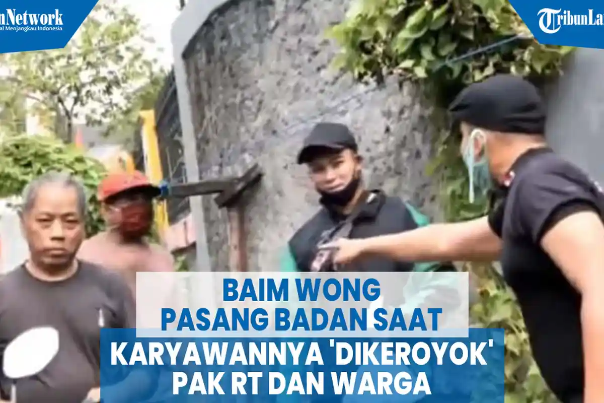 Karyawan Baim Wong Diinterogasi Pak RT dan Warga saat Syuting