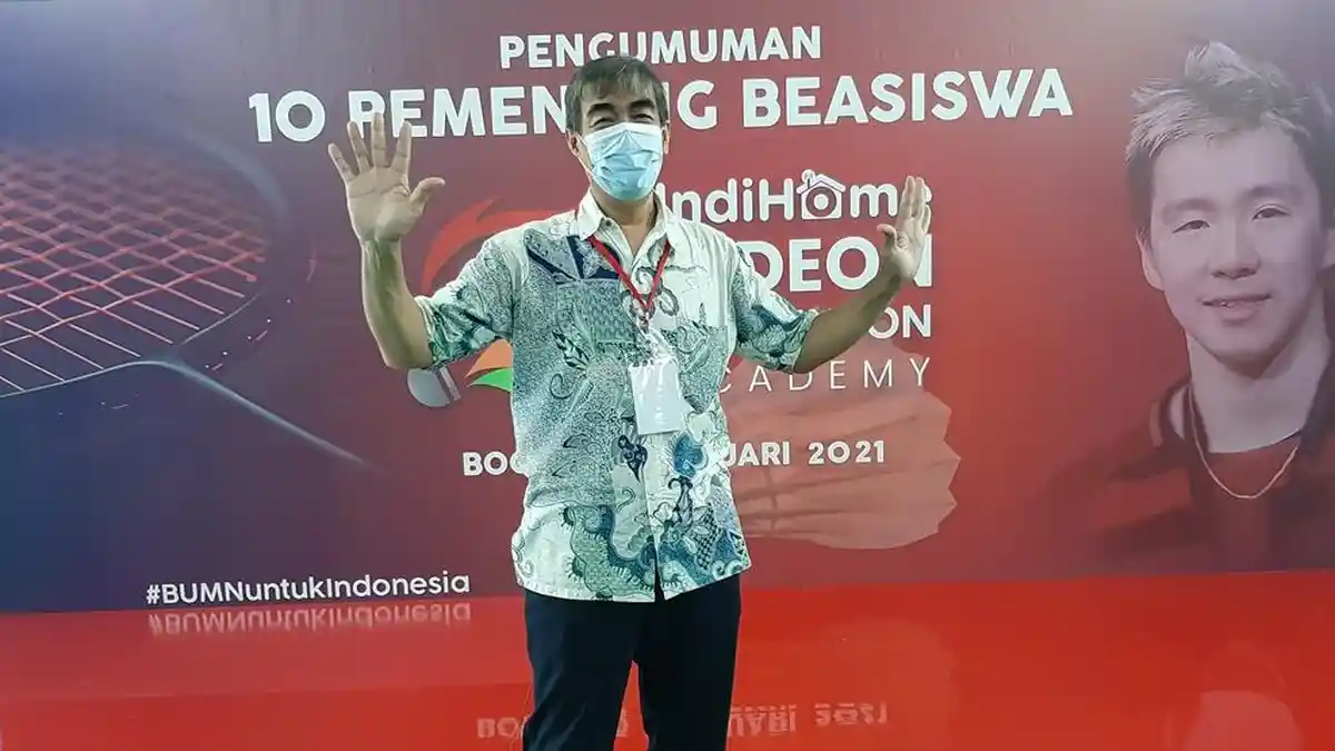 Broto Happy Beri Pesan Kepada Jurnalis Bulutangkis