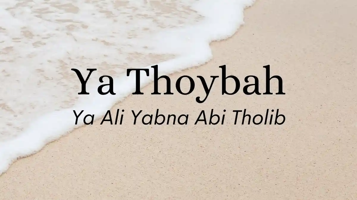 Lirik Ya Ali Yabna Abi Tholib Arab, Latin dan Terjemahan