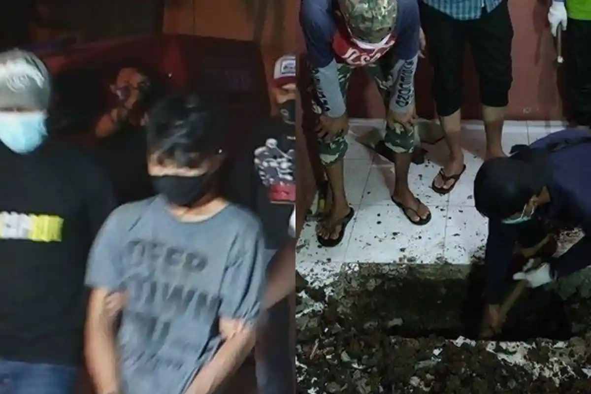 Sosok Juan Pembunuh Kakak Kandung Dikubur di Kontrakan dan Teman Tidur di Hutan, Tampak Penuh Dendam