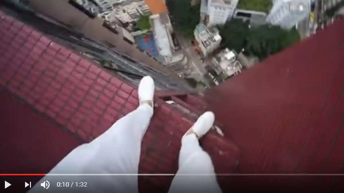 Video Parkur Oleg Cricket - Wow! Kamu Berani Mencoba Seperti Orang Ini di Tempat yang Sama?