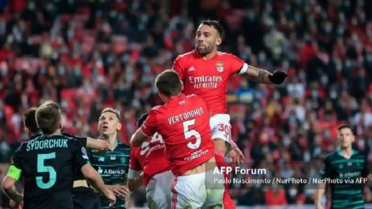 Jadwal Babak Knockout Liga Champions 2021-2022, Head to Head Benfica vs Ajax