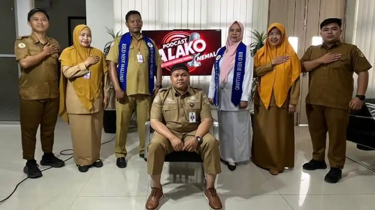 Tingkatkan Pelayanan, RSUD Nene Mallomo Luncurkan Podcast Alako dan Program Kawan Pasien