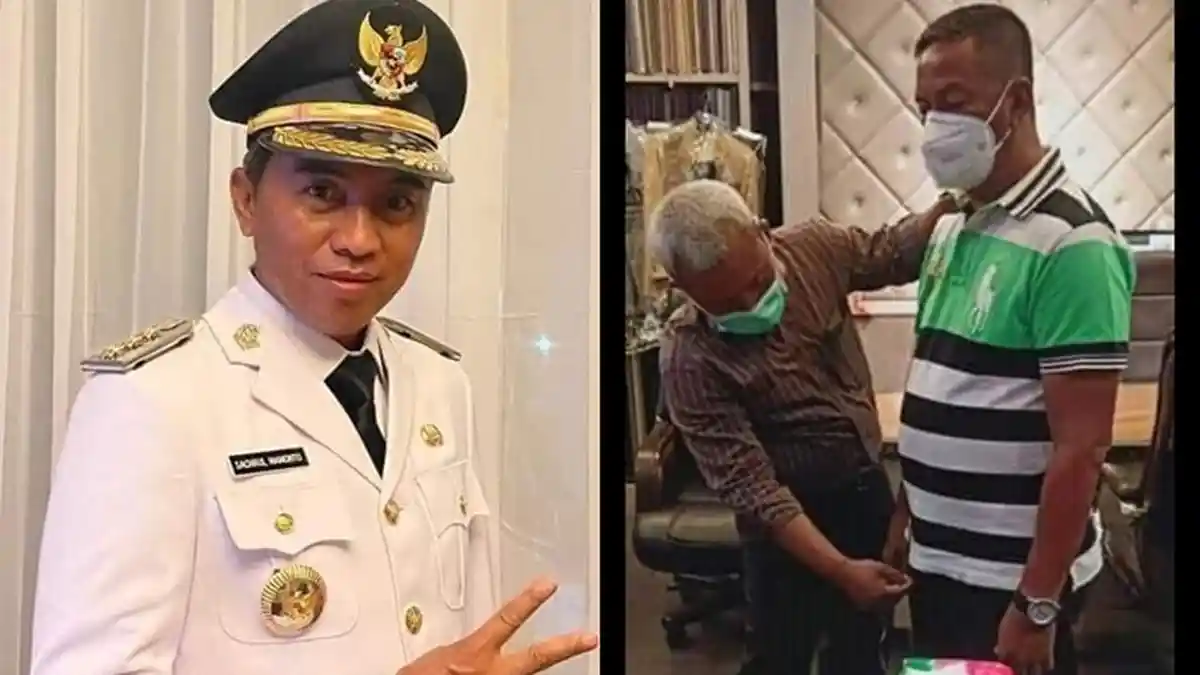 Persiapan Pelantikan Bupati dan Wabup Boltim, Sachrul-Oskar Telah Fitting Baju Dinas