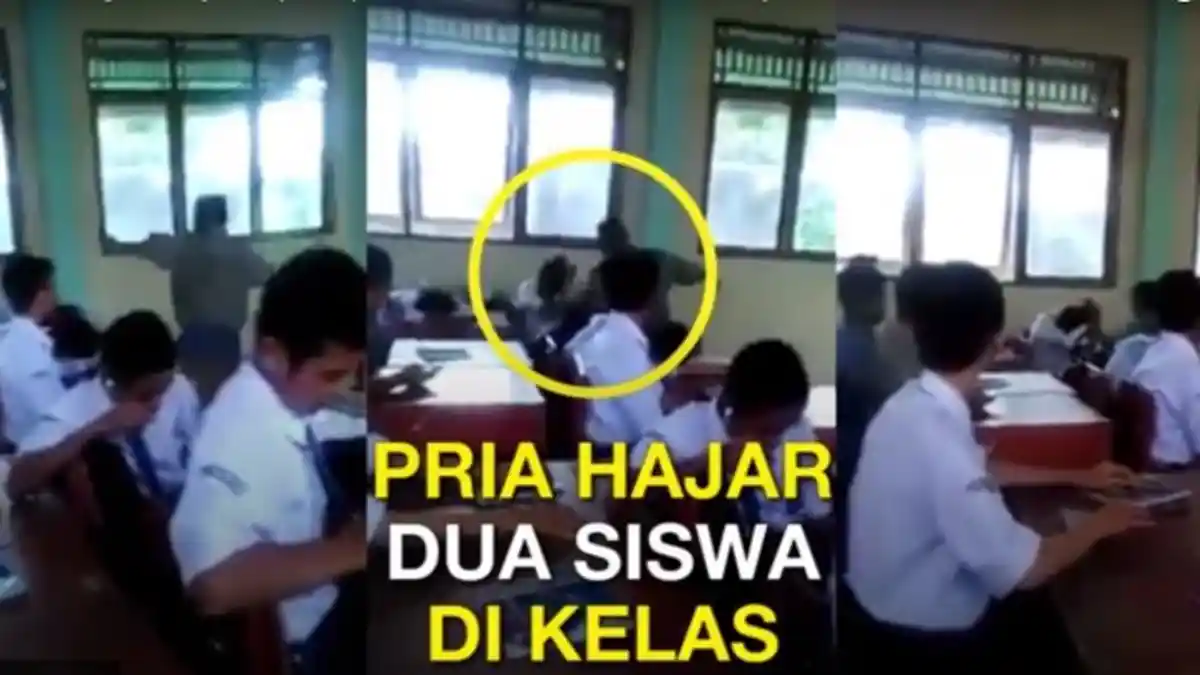 Pelaku Pemukulan Siswa di Dalam Kelas yang Videonya Viral Terungkap, Ternyata . .