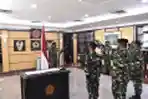 Panglima TNI Pimpin Sertijab Aspers Panglima TNI di Mabes TNI
