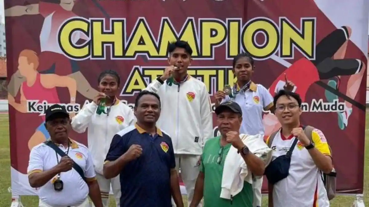 Kontingen Atletik NTT Raih 4 Emas dan 1 Perak di Kejurnas SPOBNAS 2025 Semarang