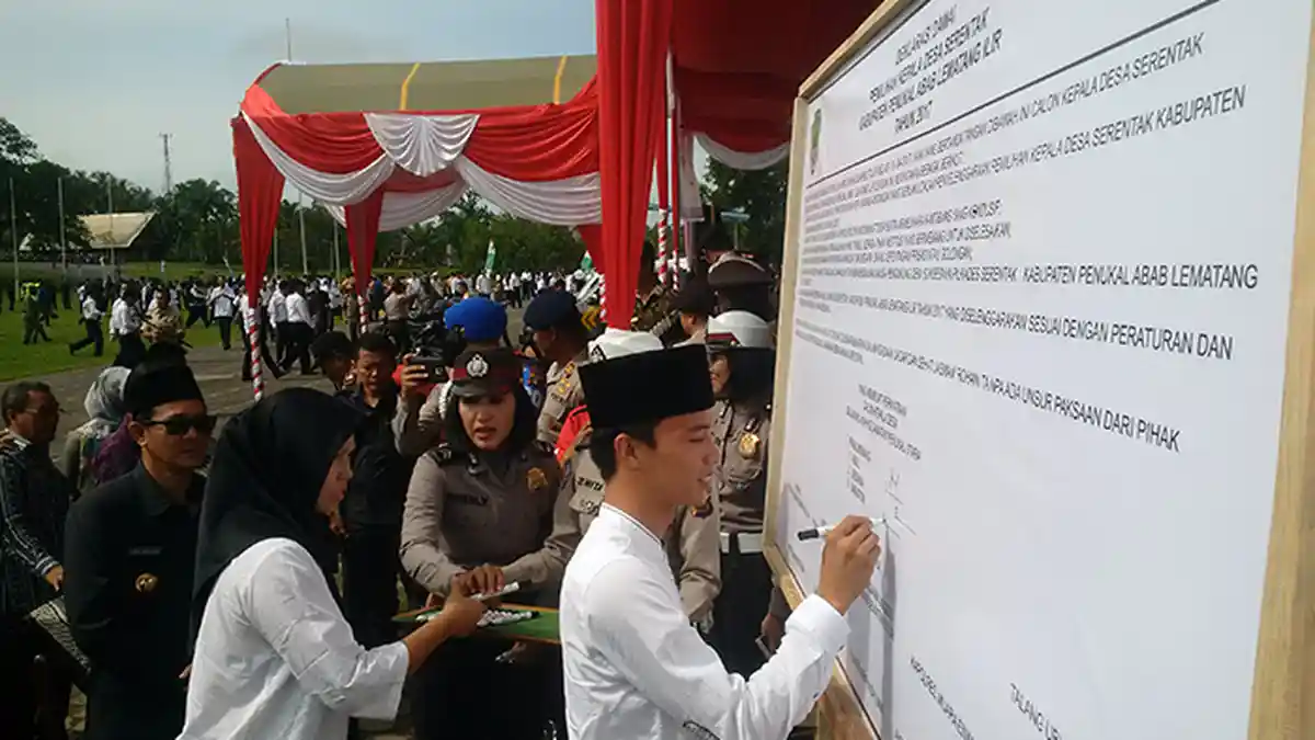 Pemkab Demak Kangkangi Permendagri dalam Pelaksanaan Pilkades