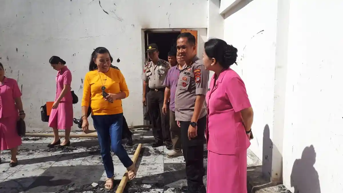 Kepala Panti Asuhan Nazaret Apresiasi Bantuan Polres Tomohon