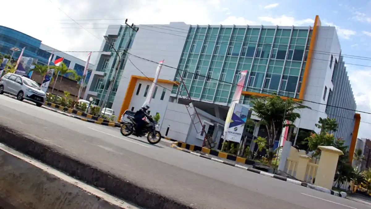Megahnya Gedung Dinas Pekerjaan Umum Kaltara Senilai Rp 31,9 Miliar
