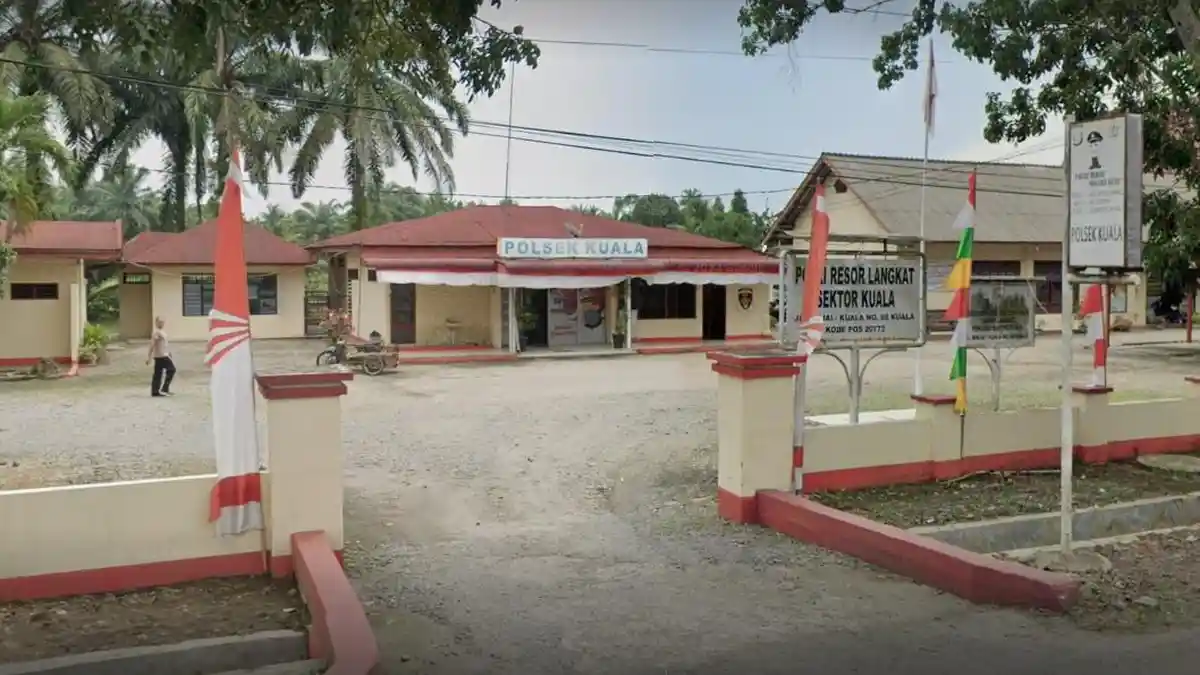 Wilayah Hukum Polsek Kuala Awasi 2 Kecamatan, 24 Desa dan 2 Kelurahan