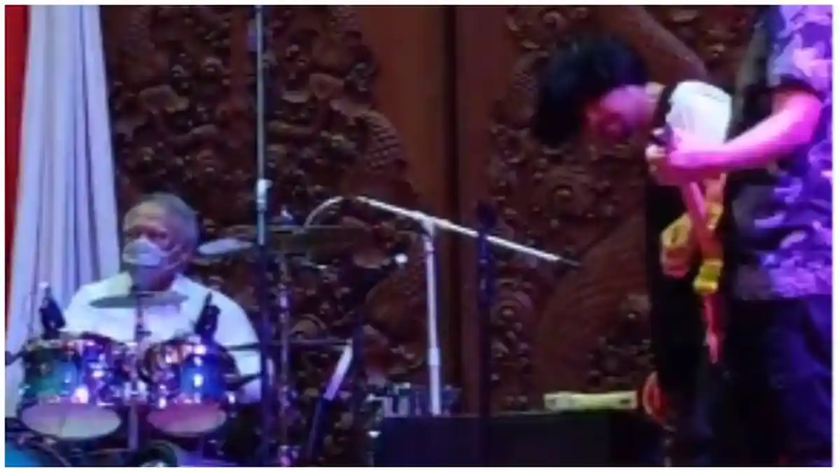 Viral Video Menteri PUPR Basuki Hadimuljono Main Drum Iringi Band GIGI, Armand Maulana Bereaksi
