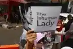 Demo Kedubes Myanmar Protes Kekerasan Terhadap Rohingya