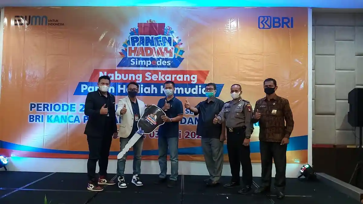 Panen Hadiah Simpedes 2021, Apresiasi BRI untuk Nasabah Simpedes ...